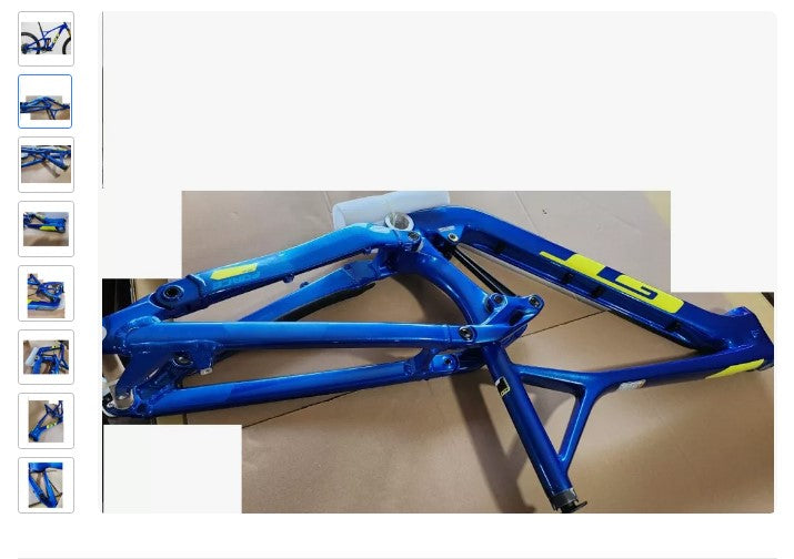 Personal Shopper | Comprar desde Brasil - Quadro Gt Force Carbono Aro 27,5 2020 Azul Con Amarillo - 1 artículo - DDP