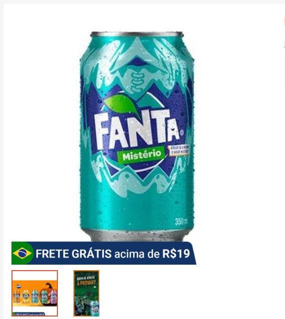 Personal Shopper | Acheter du Brésil - Collections de canettes Fanta - 7 kits - DDP