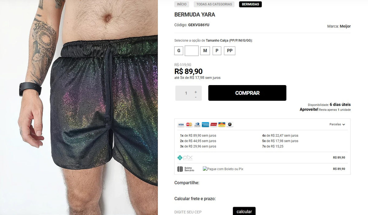 Personal Shopper | Buy from Brazil - MEIJOR Men´s clothes - 2 items (DDP)