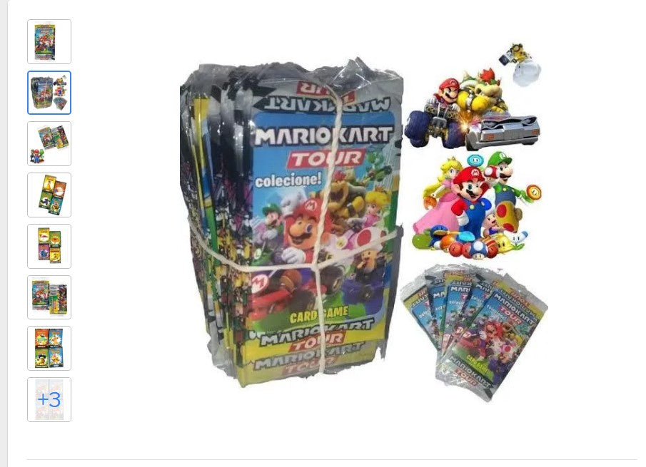 Personal Shopper | Buy from Brazil -Kit Cards Mario Kart (DDP)