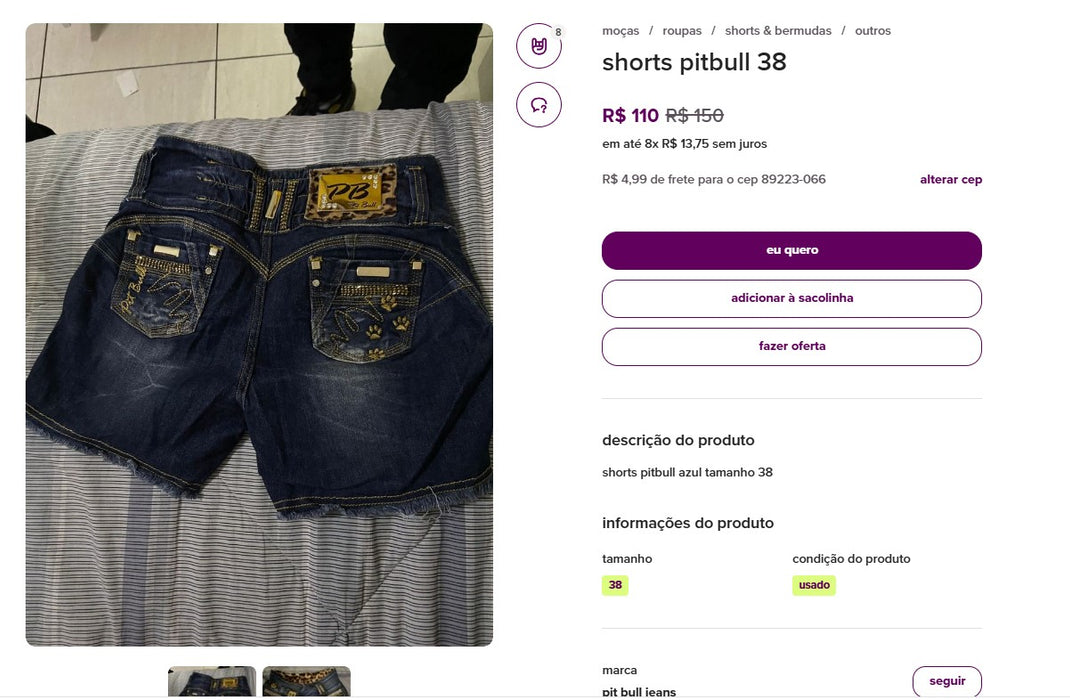 Personal Shopper | Compre do Brasil - Roupas Femininas (Enjoei) - 11 unidades (DDP)