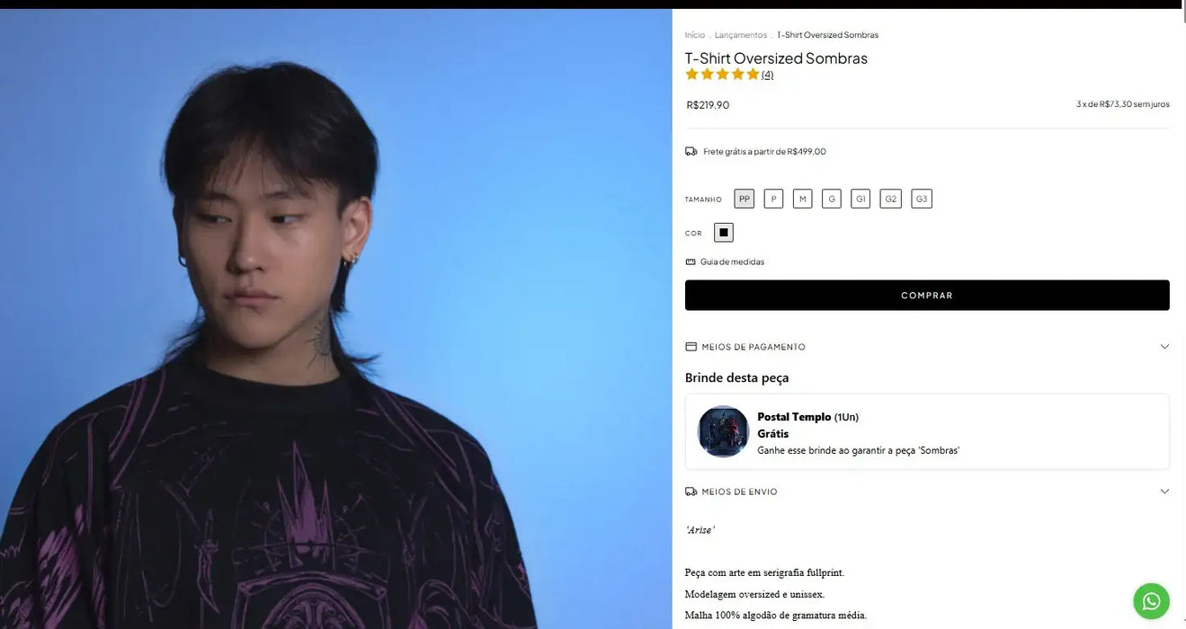 Personal Shopper | Kaufen aus Brasilien -AlternativaZero T-Shirts - 5 Einheiten (DDP)