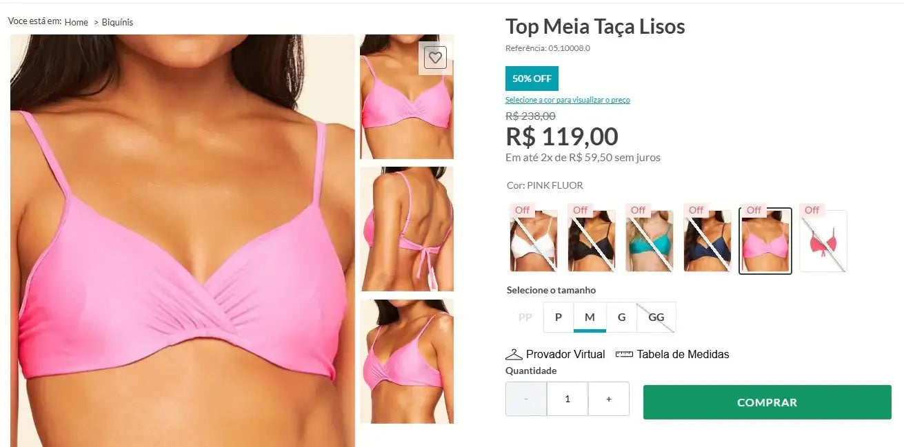 Personal Shopper | Buy from Brazil -Biquinis CiaMaritma - 6 items (DDP)