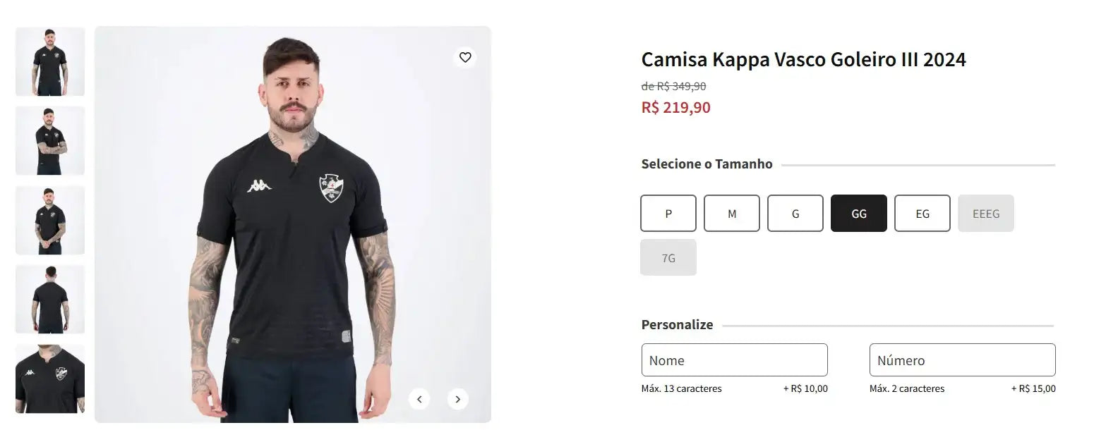 Personal Shopper | Comprar desde Brasil - Camisetas de fútbol - 4 artículos - (DDP)

Source:
Personal Shopper | Buy from Brazil - Soccer Jerseys  - 4 items - (DDP)