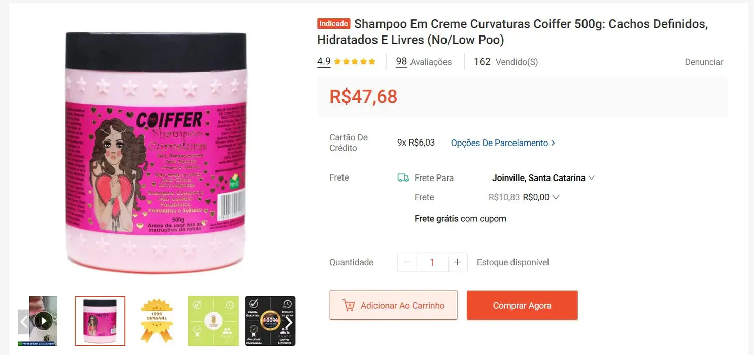 Personal Shopper | Buy from Brazil - Cosmetics - 10 items -  (DDP)