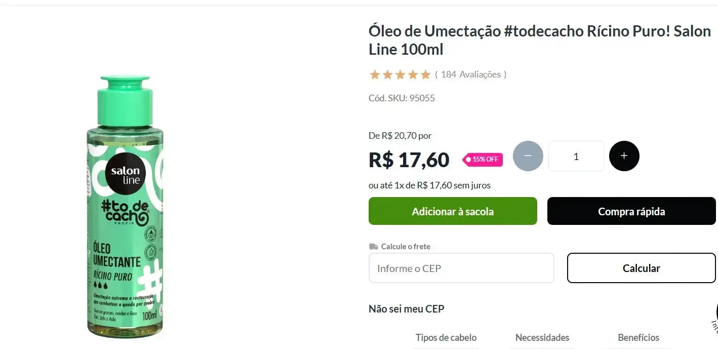 Personal Shopper | Buy from Brazil -Hair Care Shampoos- 11 units  (DDP)