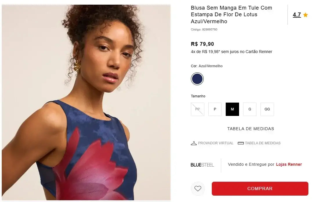 Personal Shopper | Comprar desde Brasil - Ropa Renner - 6 unidades (DDP)