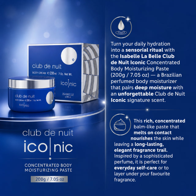 Isabelle La Belle Club de Nuit Iconic Geconcentreerde Body Moisturizing Paste 200g (7.05 oz)