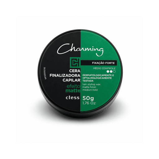 Charming Strong Hold Matte Hair Wax 50g (1.76 oz) – Buy now at MKPBR.COM – Worldwide Shipping