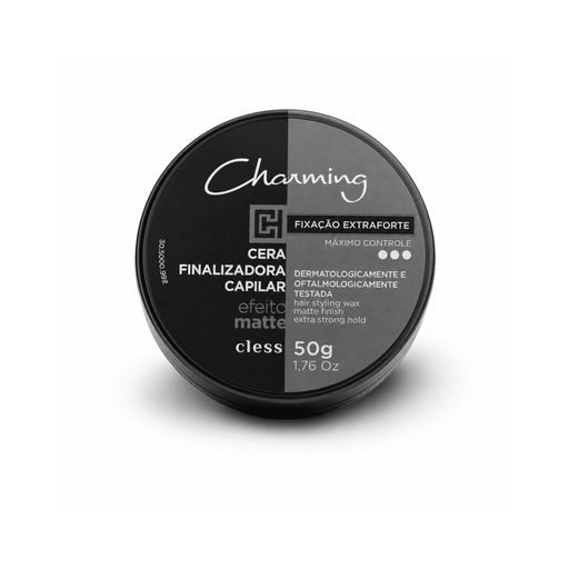 Charming Extra Strong Matte Hair Wax 50g (1.76 oz) – Buy now at MKPBR.COM – Worldwide Shipping