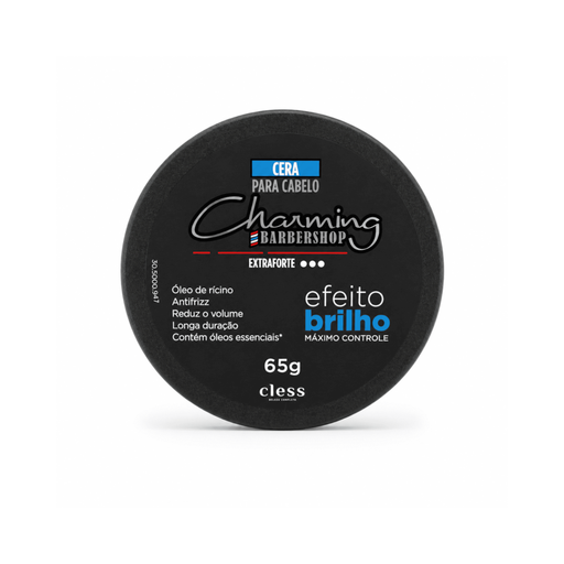 Charming Barbershop Extra Strong Shine Hair Wax 65g (2.29 oz) – Buy now at MKPBR.COM – Worldwide Shipping