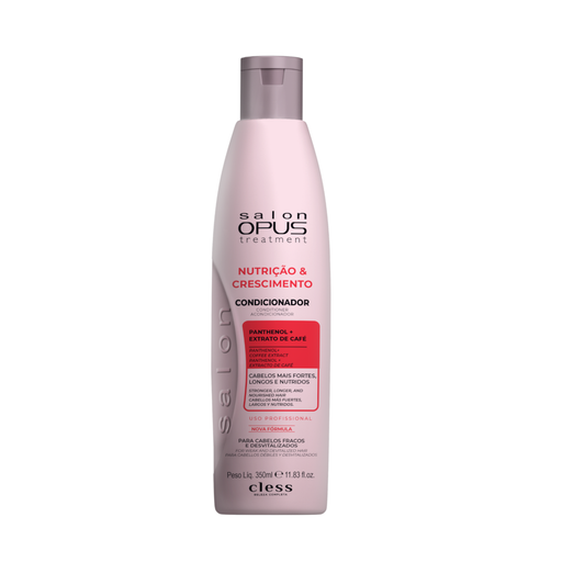 Salon Opus Nutrição & Crescimento Conditioner 350ml (11.83 fl oz) – Buy now at MKPBR.COM – Worldwide Shipping