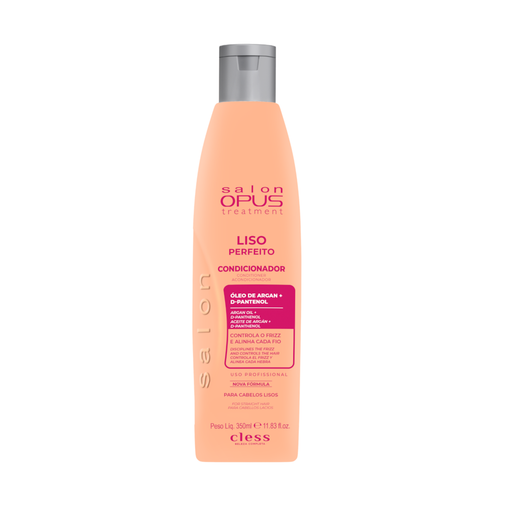 Salon Opus Liso Perfeito Conditioner 350ml (11.83 fl oz) – Buy now at MKPBR.COM – Worldwide Shipping