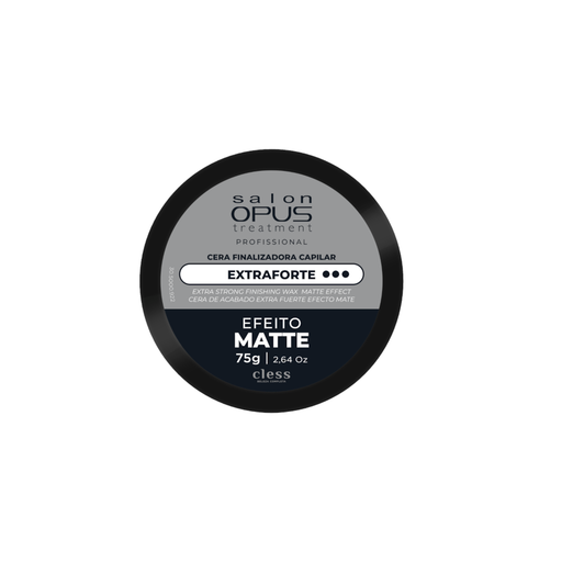 Salon Opus Extra Strong Matte Hair Wax 75g (2.65 oz) – Buy now at MKPBR.COM – Worldwide Shipping