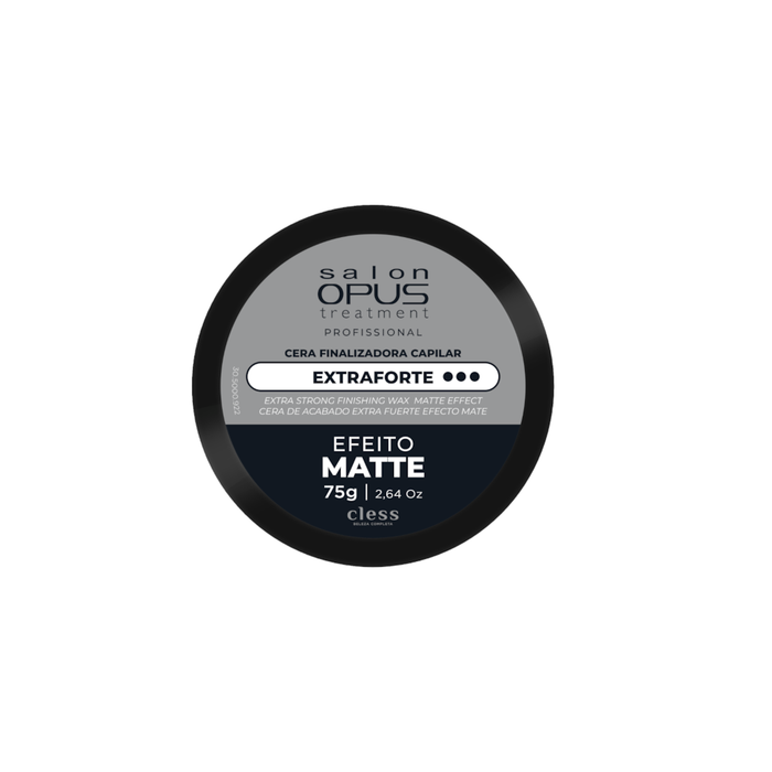 Salon Opus Extra Strong Matte Hair Wax 75g (2.65 oz) – Buy now at MKPBR.COM – Worldwide Shipping