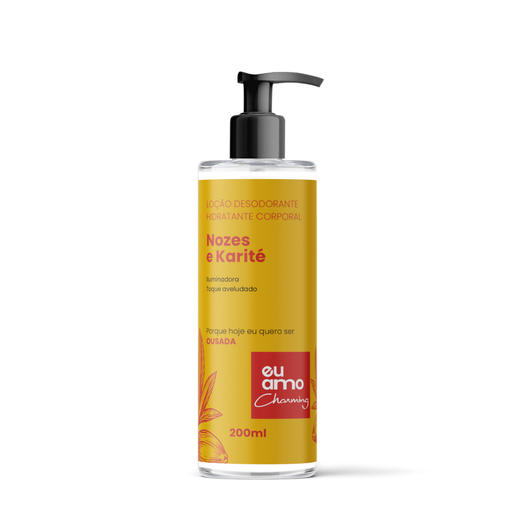 Eu Amo Charming Walnut & Shea Moisturizing Body Lotion 200g (7.05 oz) – Buy now at MKPBR.COM – Worldwide Shipping