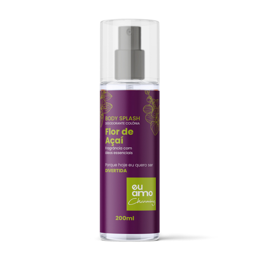 Eu Amo Charming Açaí Blossom Body Splash 200ml (6.76 fl oz) – Buy now at MKPBR.COM – Worldwide Shipping