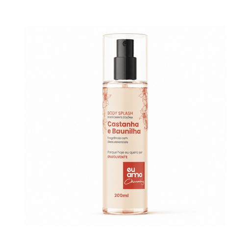 Eu Amo Charming Chestnut & Vanilla Body Splash 200ml (6.76 fl oz) – Buy now at MKPBR.COM – Worldwide Shipping