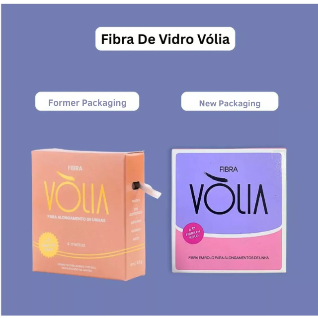 Vòlia Fiberglass Roll for Nail Extensions - 4 Meter Professional Roll (0.18 oz / 5g)