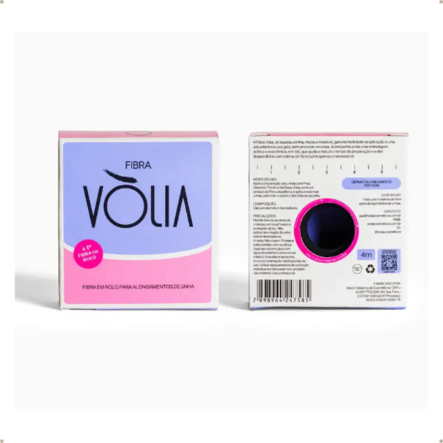 Vòlia Fiberglass Roll for Nail Extensions - 4 Meter Professional Roll (0.18 oz / 5g)
