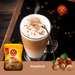 4 Packs 3 Corações Hazelnut Cappuccino Instant Mix - 4 x 200g (7.05 oz)