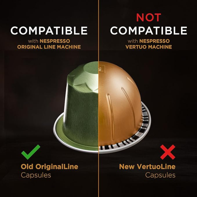 Corações dosettes de café Corações Cerrado Mineiro compatibles Nespresso - 50g (1,76 oz), 10 capsules