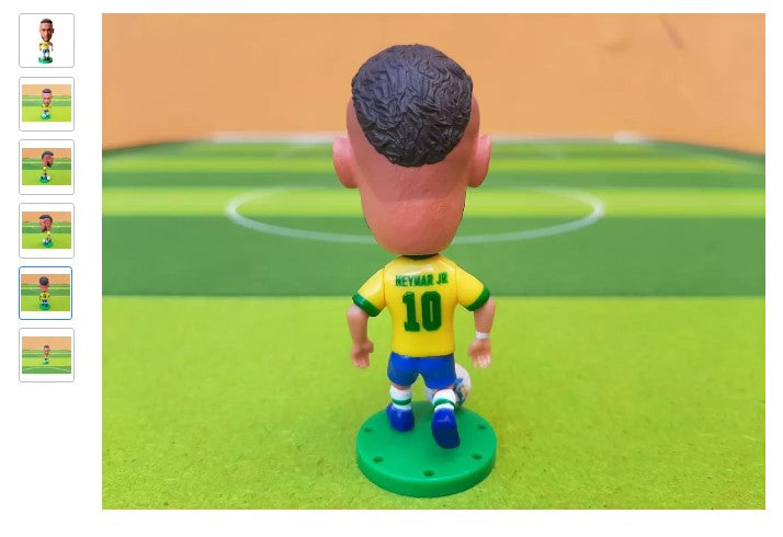 Personal Shopper | Buy from Brazil -	 Mini Craque Do Neymar Brasil Soccerwe Kodoto - 1 item -  DDP