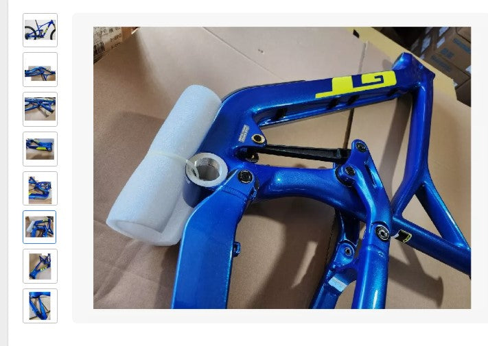 Personal Shopper | Comprar desde Brasil - Quadro Gt Force Carbono Aro 27,5 2020 Azul Con Amarillo - 1 artículo - DDP