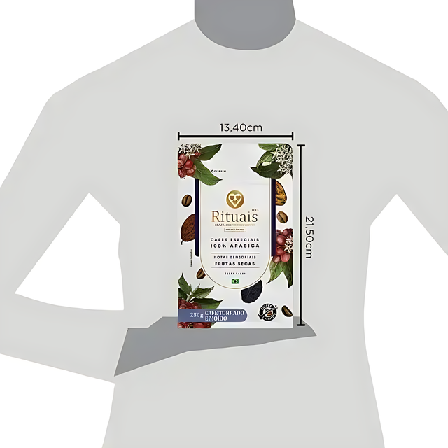 3 Corações Rituais Premium Specialty Coffee:  85+, Dried Fruit Aroma, 250g (8.82 oz)