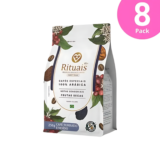 3 Corações Rituais Premium Specialty Coffee:  85+, Dried Fruit Aroma, 250g (8.82 oz)