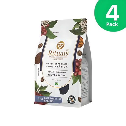 3 Corações Rituais Premium Specialty Coffee:  85+, Dried Fruit Aroma, 250g (8.82 oz)
