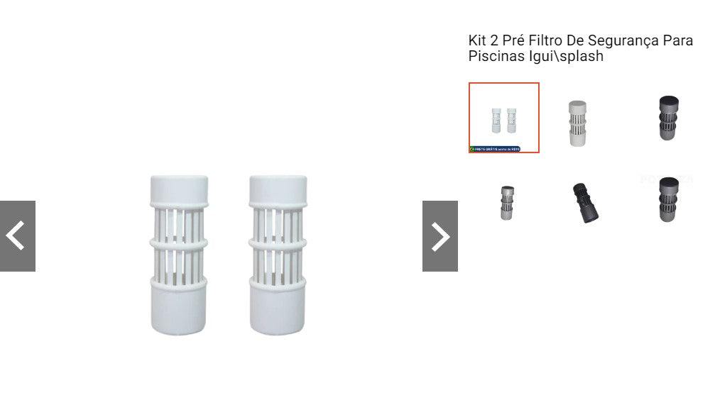 Personal Shopper | Buy from Brazil -Swimming pool filter -4 itens (DDP)