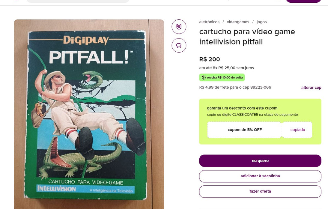 Personal Shopper | Acquista dal Brasile - Cartucce per videogiochi - 4 unità (DDP)