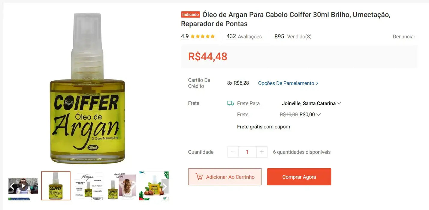 Personal Shopper | Buy from Brazil - Cosmetics - 10 items -  (DDP)