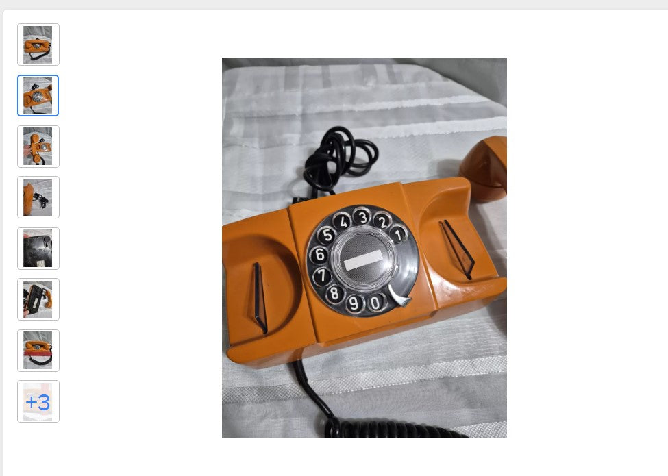 Personal Shopper | Buy from Brazil - Collectible antique telephones - 3 ITEMS (DDP)