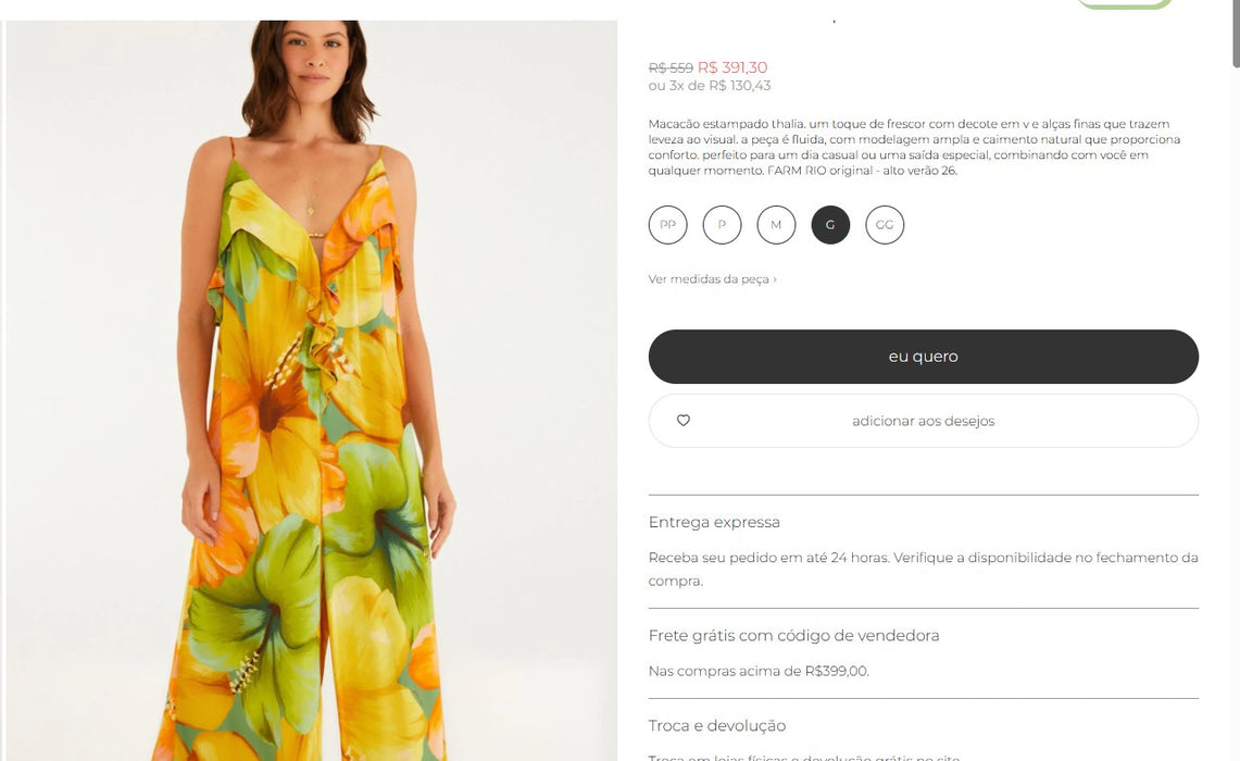 Personal Shopper | Buy from Brazil - FARM CLOTHES  - 3 items - (DDP)