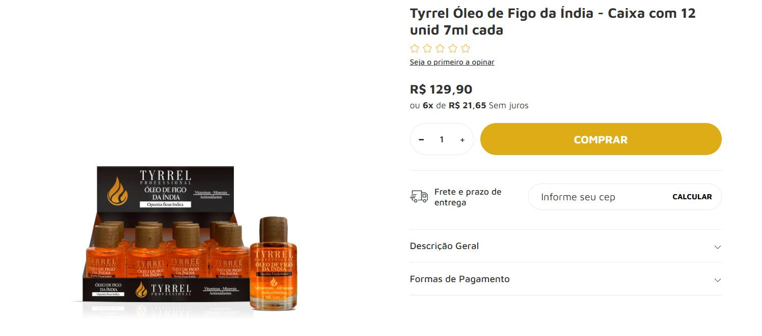 Personal Shopper | Buy from Brazil - Hair Care | Tyrrel - 9 kits (DDP)