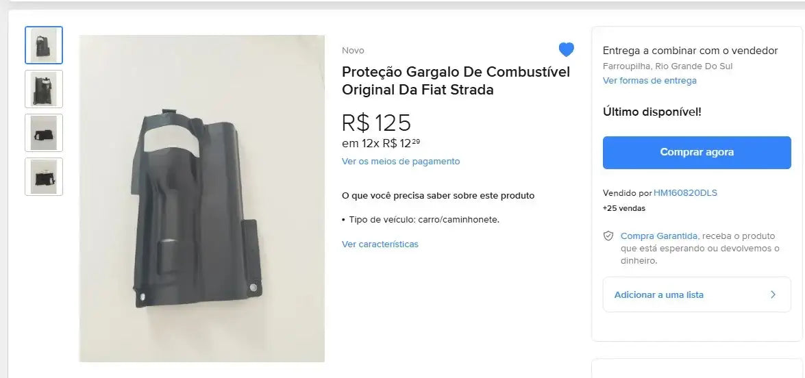 Persönlicher Einkäufer | Kaufen aus Brasilien - Autoteile - Deutschland - 3 Artikel (DDP)