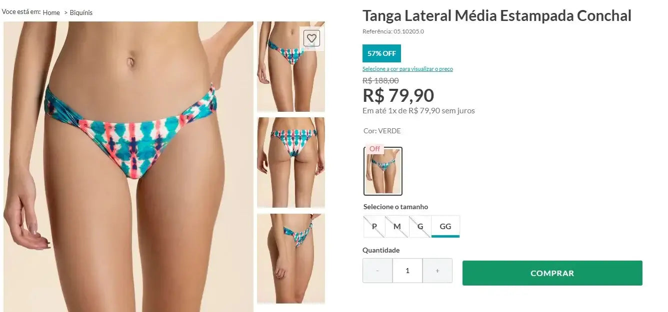 Personal Shopper | Buy from Brazil -Biquinis CiaMaritma - 6 items (DDP)