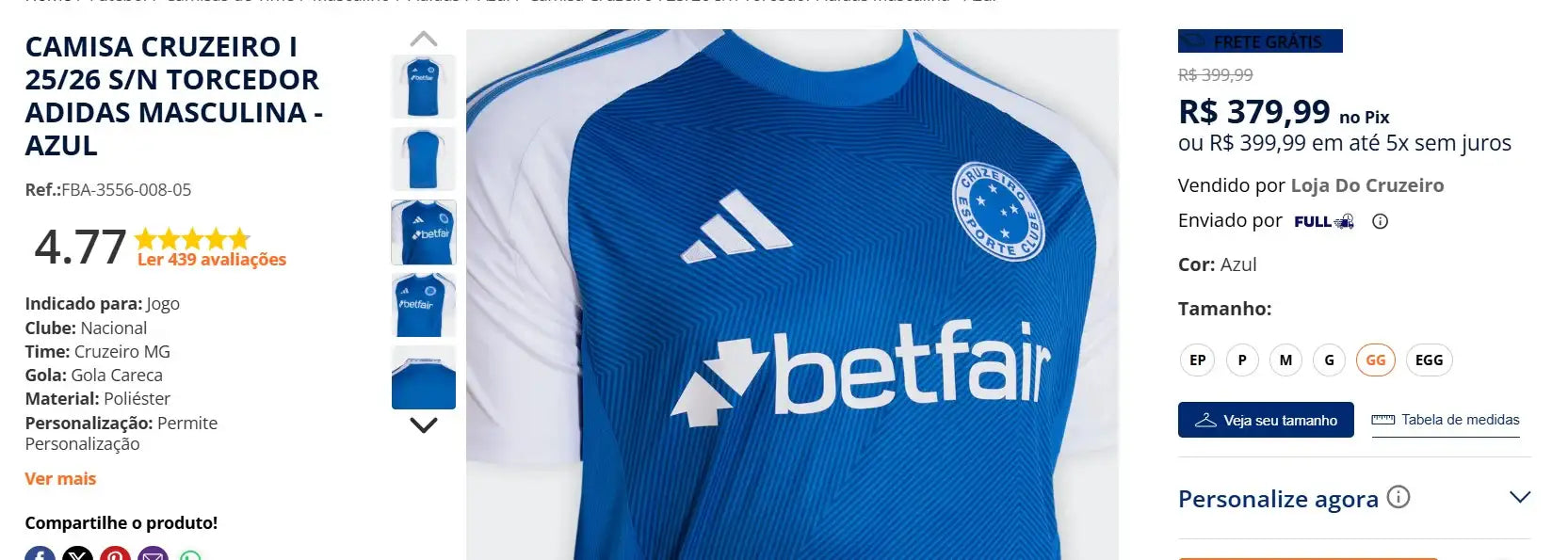 Personal Shopper | Comprar desde Brasil - Camisetas de fútbol - 4 artículos - (DDP)

Source:
Personal Shopper | Buy from Brazil - Soccer Jerseys  - 4 items - (DDP)