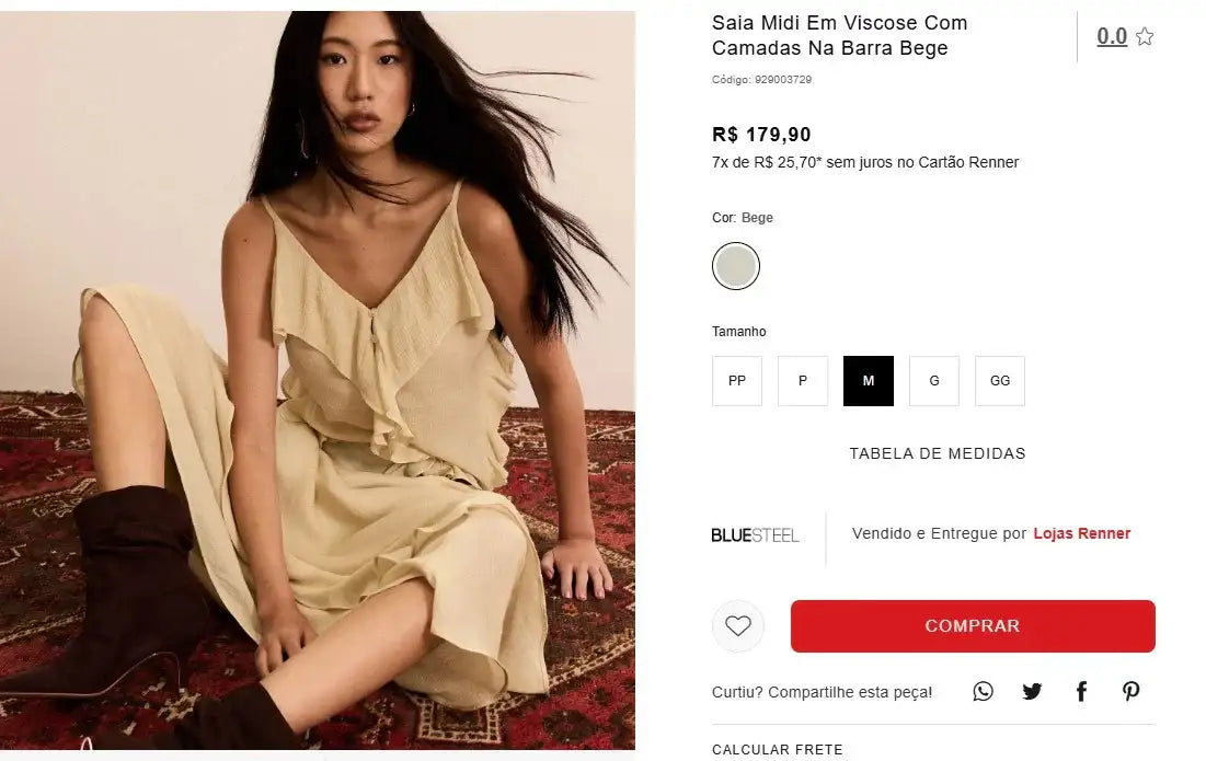 Personal Shopper | Comprar desde Brasil - Ropa Renner - 6 unidades (DDP)