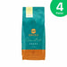 4-Pack Orfeu Arara Whole Bean Coffee – A clear image of four pack of Orfeu Arara Whole Bean Coffee, emphasizing value and continuous supply. – Buy now at MKPBR.COM – Worldwide Shipping