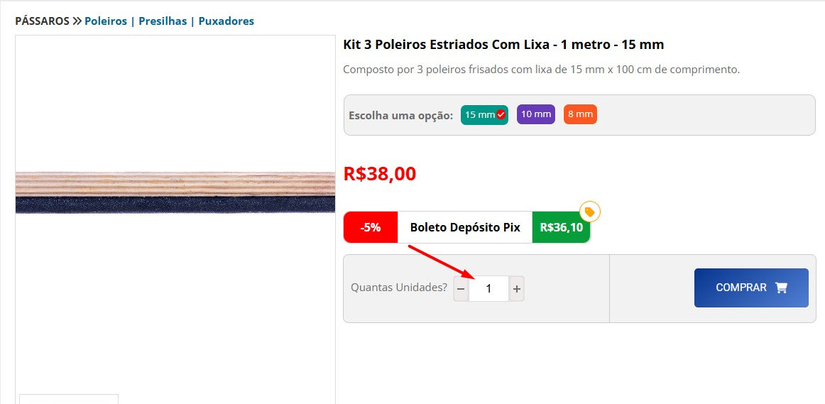 Personal Shopper | Comprar desde Brasil - Kits de productos para aves - 17 kits - DDP