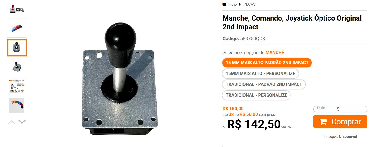 Comprador pessoal | Compre do Brasil -MICRO ÓPTICA NEGATIVA + SENSOR OPTICO FASTON - 180 itens (DDP)