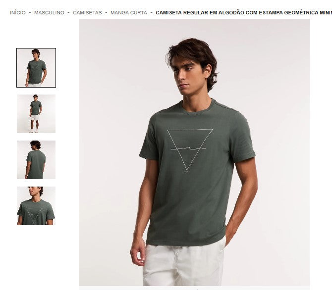 Comprador personal | Comprar desde Brasil -Camisetas Renner - 1 unidades (DDP)