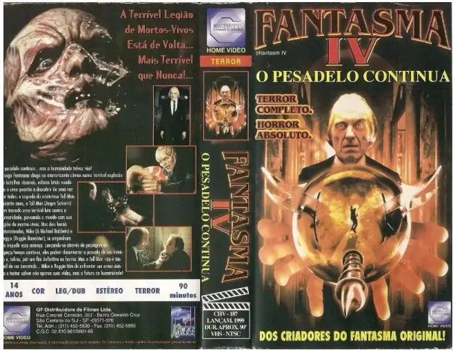 Personal Shopper | Kaufen aus Brasilien - VHS FANTASMA - 5 Einheit (DDP)