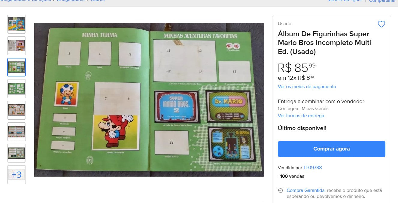 Personal Shopper | Buy from Brazil -Kit Cards Mario Kart (DDP)