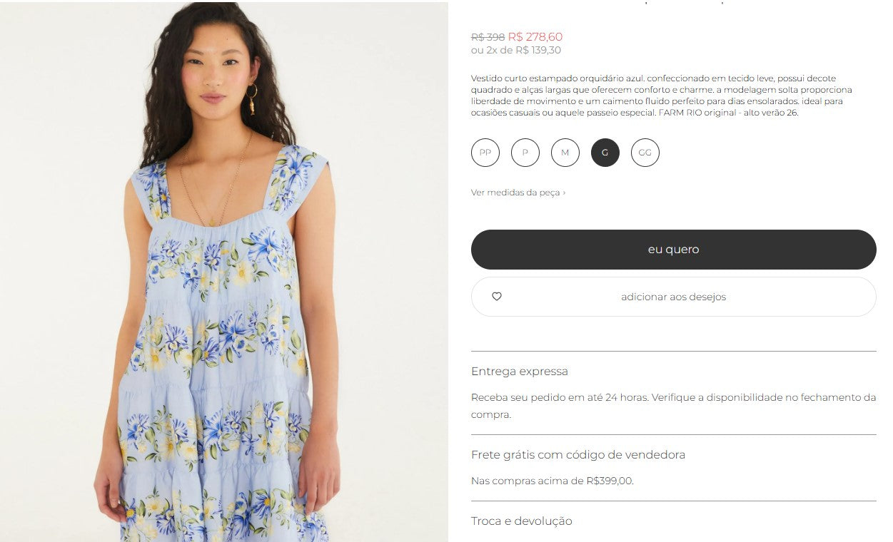 Personal Shopper | Buy from Brazil - FARM CLOTHES  - 8 items - (DDP)