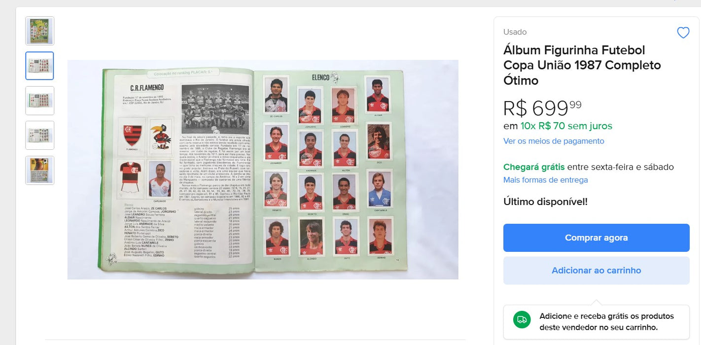 Personal Shopper | Compra desde Brasil - Álbumes de cromos coleccionables - 9 ARTÍCULOS (DDP)