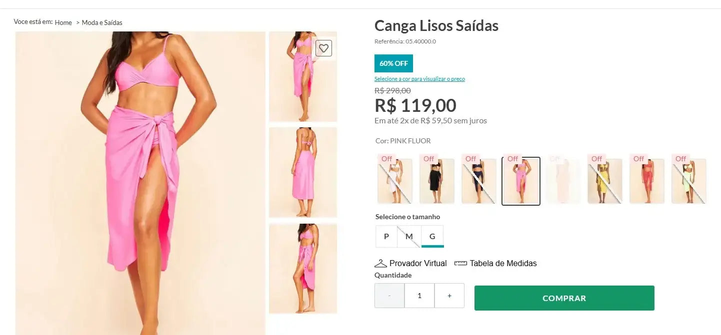 Personal Shopper | Buy from Brazil -Biquinis CiaMaritma - 6 items (DDP)